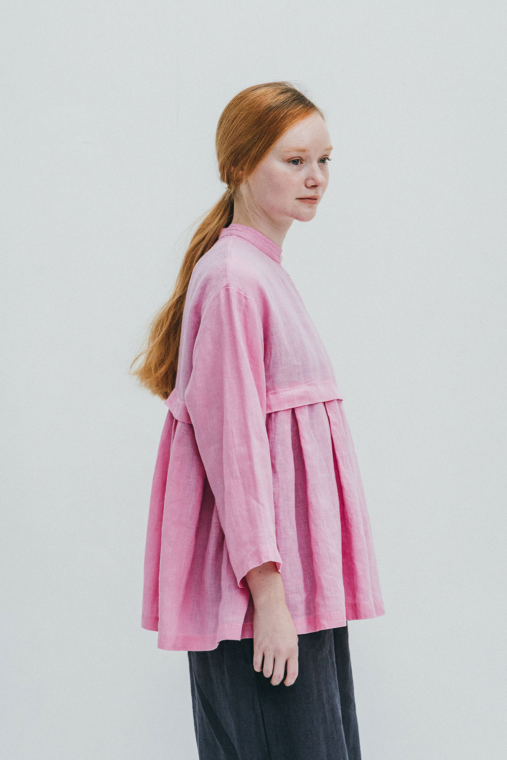 fog linen work（フォグリネンワーク） ベティ トップ ジャサント 長袖