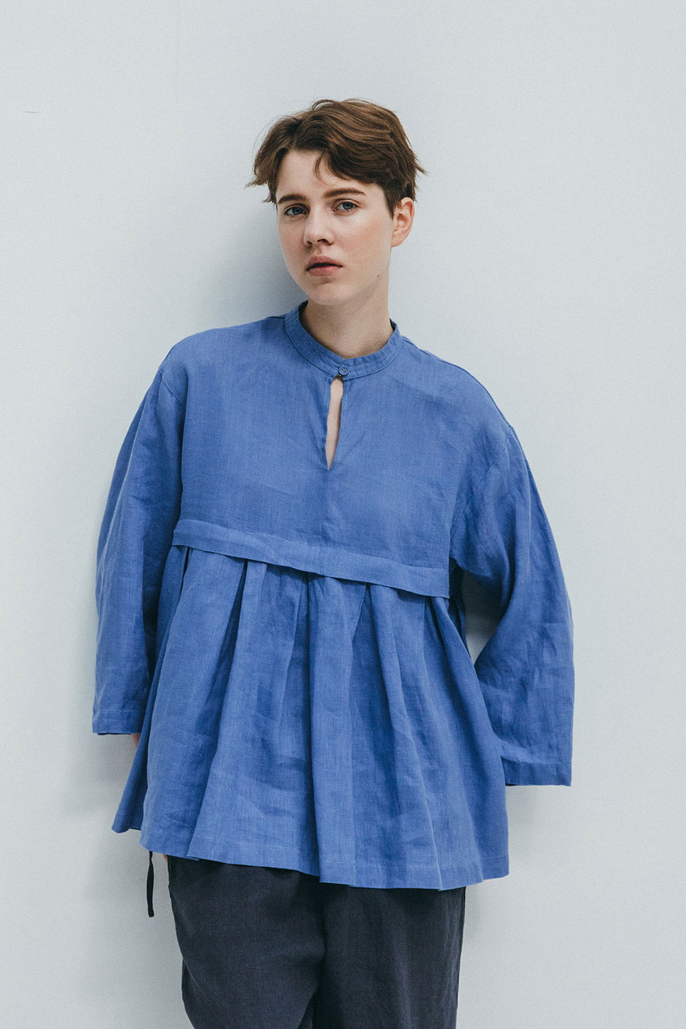 fog linen work（フォグリネンワーク） ベティ トップ ニゼル 長袖