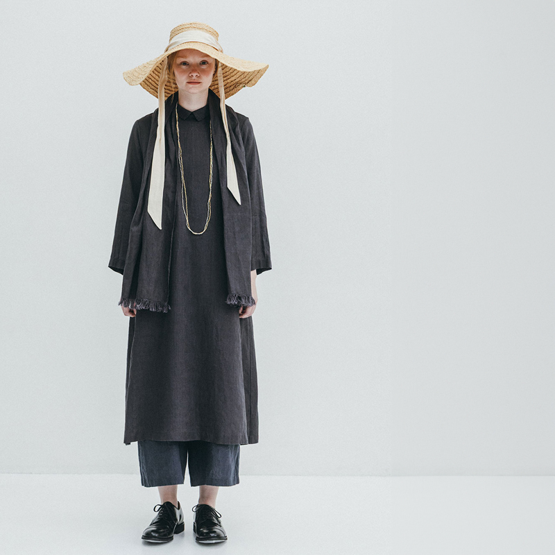 fog linen work（フォグリネンワーク） グレース ワンピース ニゼル