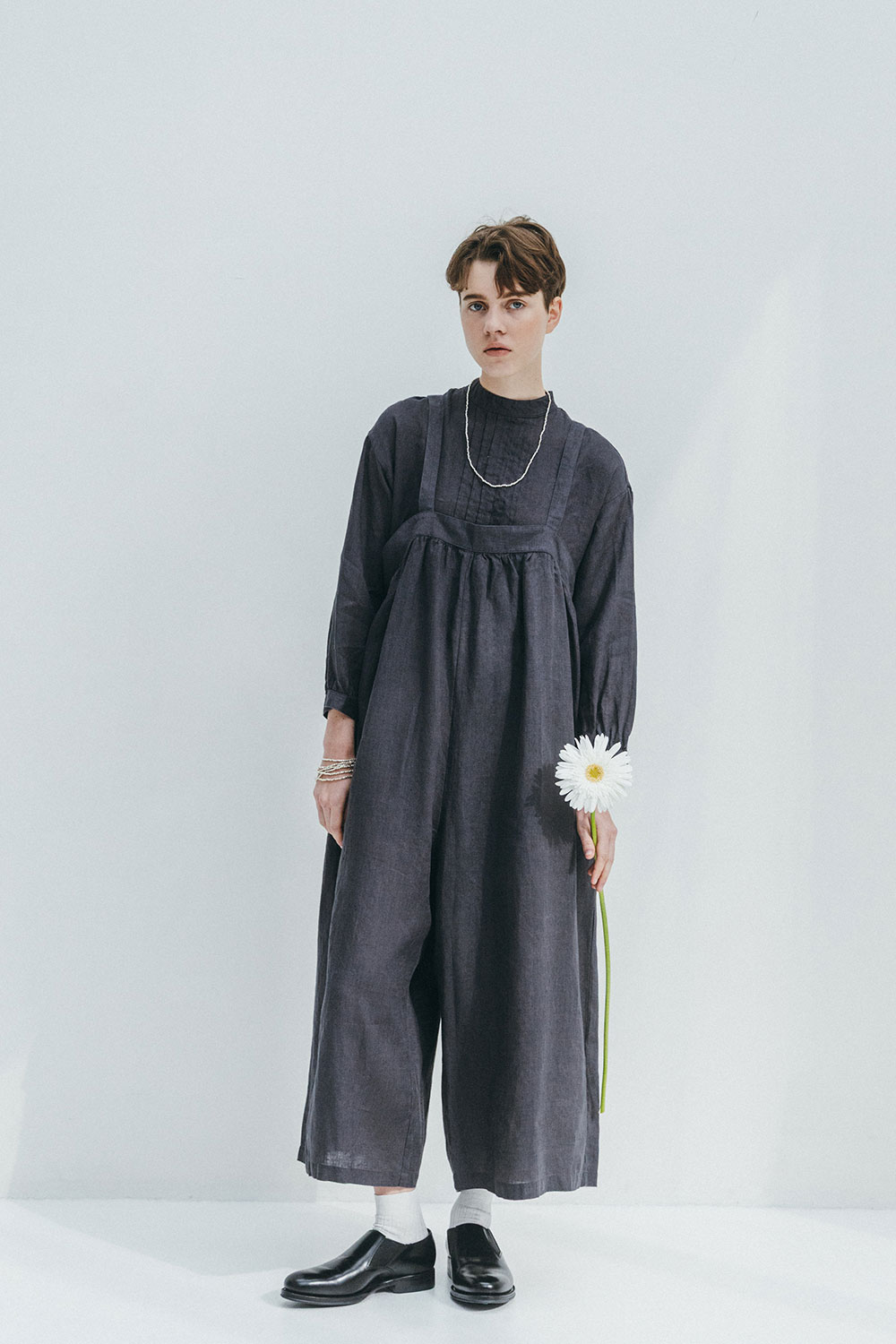 fog linen work（フォグリネンワーク） クララ サロペット