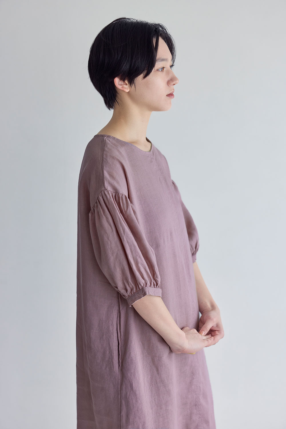 fog linen work（フォグリネンワーク） ドロシー ワンピース ローズ
