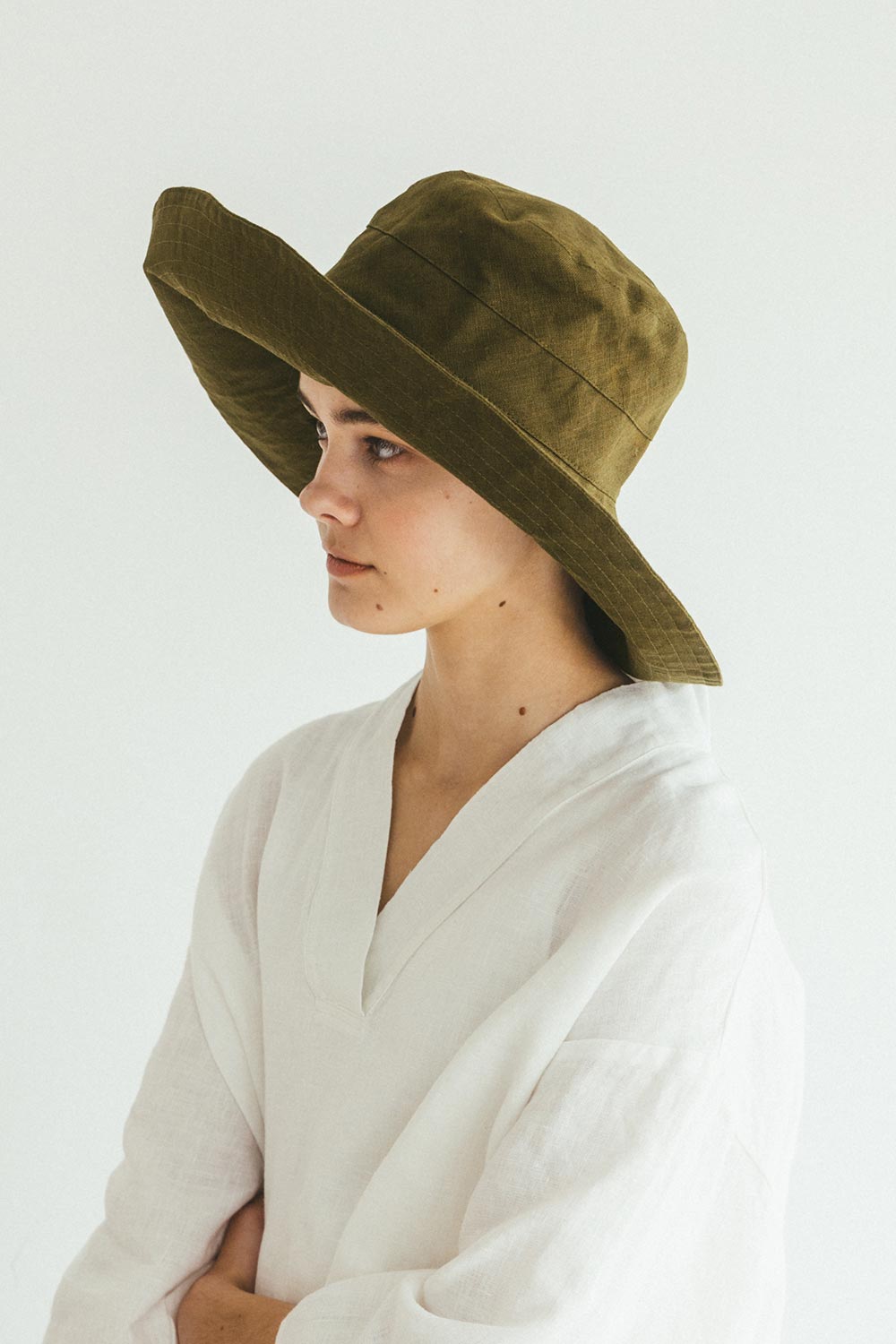 fog linen work（フォグリネンワーク） リネン アトリン ハット 帽子