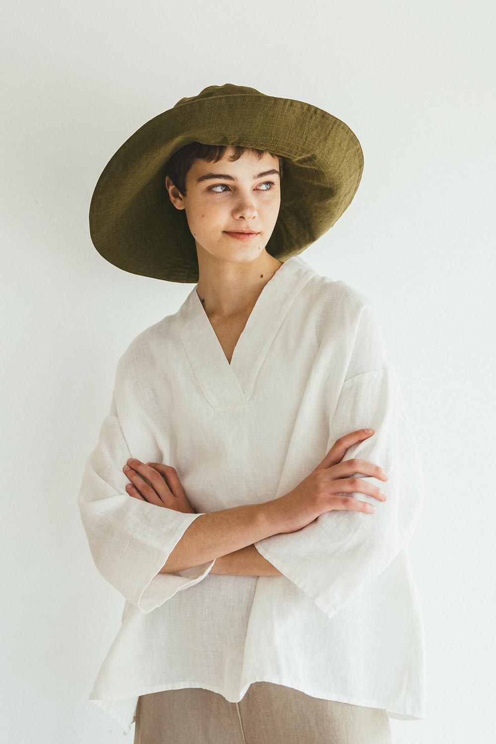 fog linen work（フォグリネンワーク） リネン アトリン ハット 帽子