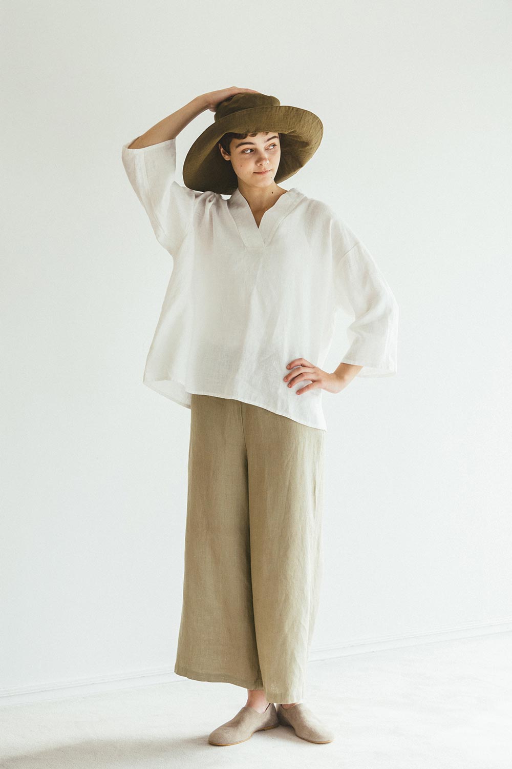 fog linen work（フォグリネンワーク） リネン アトリン ハット 帽子