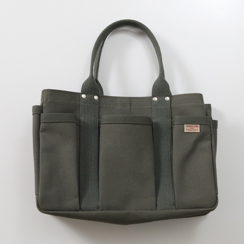 松野屋 Sサイズ ツールトート THREAD-LINE ヘビーキャンバス 帆布