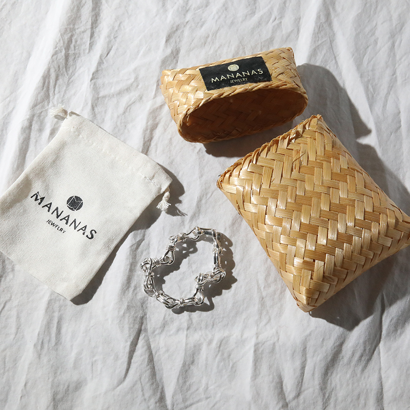 MANANAS（マナナス） Tie Chain Bracelet レディースサイズ