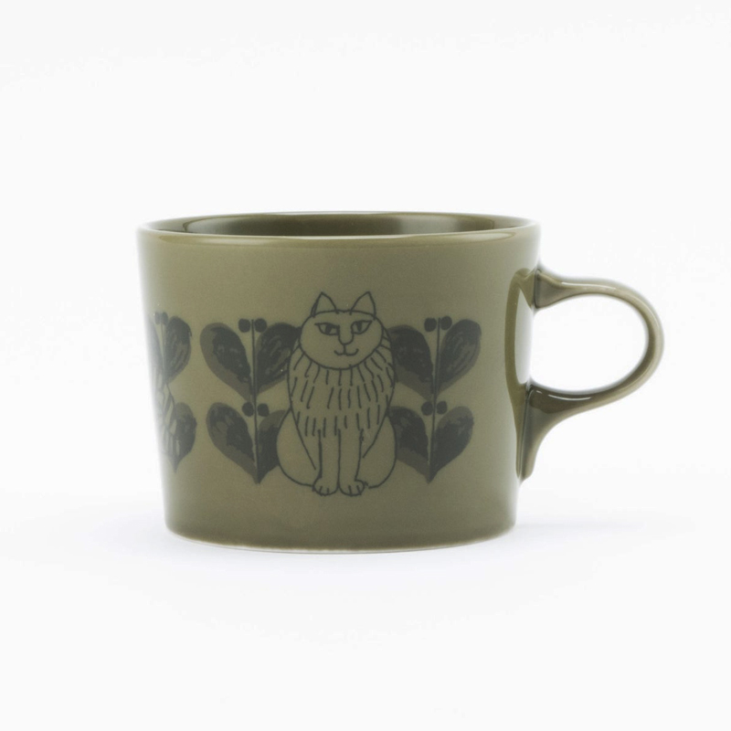 Lisa Larson（リサラーソン） マグカップ スケッチねこたち コーヒー