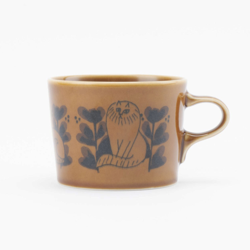 Lisa Larson（リサラーソン） マグカップ スケッチねこたち コーヒー