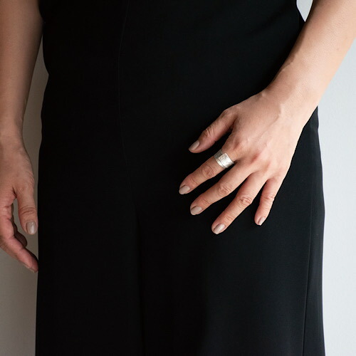 NAGAE+ ナガエプリュスリング シルバー 10mm幅 TIN BREATH Ring 10