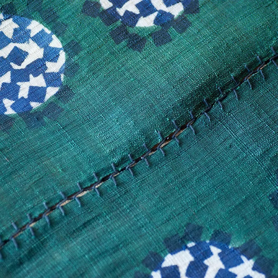 よつめ染布舎 紫陽花 墨染のれん 墨染め 作家 小野豊一 型染め 民芸