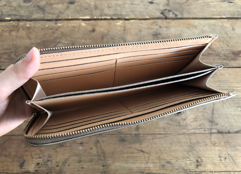 【おじゃさん】Permanent Age 長財布ブラック Permanent Age｜使い勝手抜群の レザーウォレット L型ファスナータイプ