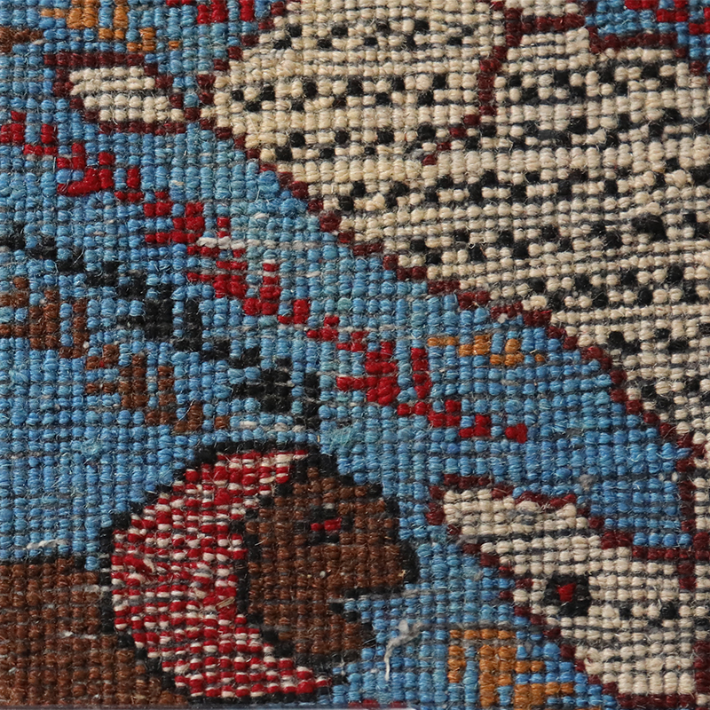 玄関マット オールド トライバルラグ バルーチ 55cm×88cm ウール絨毯