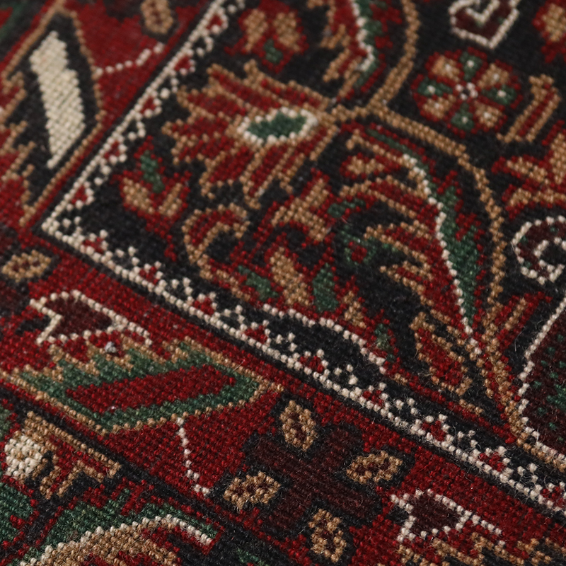 玄関マット オールド トライバルラグ バルーチ 85cm×72cm ウール絨毯