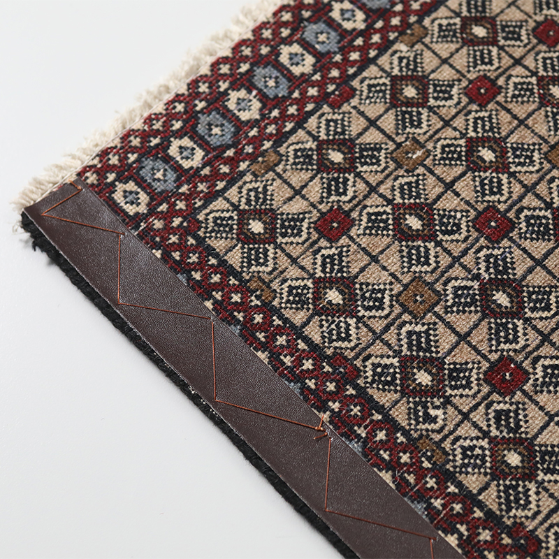 玄関マット オールド トライバルラグ バルーチ 55cm×80cm ウール絨毯