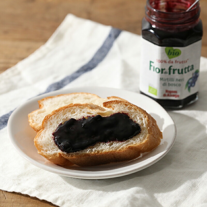 ★超希少★ロイコペ フローラダニカ フルーツサービス Fior di frutta オーガニック フルーツスプレッド 250g ブルーベリー