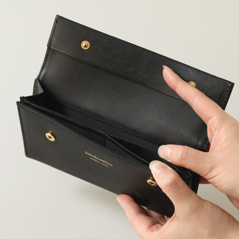 StitchandSew（ステッチアンドソー） 薄型コンパクト長財布 ロング