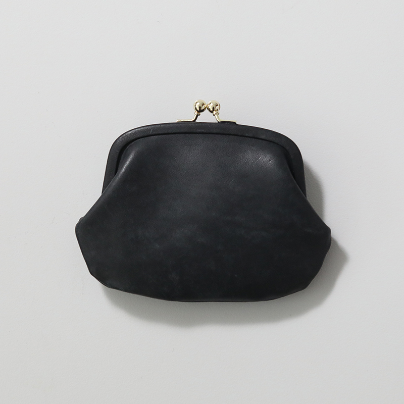 StitchandSew（ステッチアンドソー） 小さながま口のお財布 ブラック