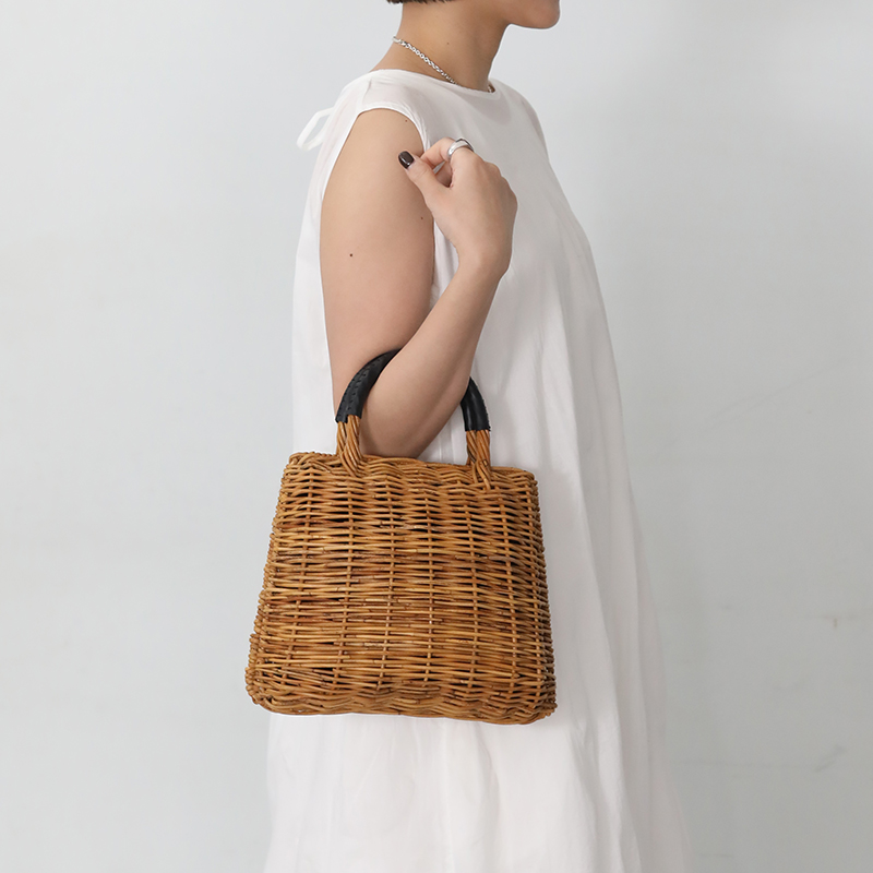 Odds（オッズ） シェルバッグ かごバッグ バニティ ハンドバッグ 夏
