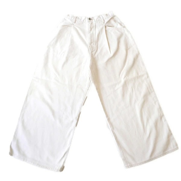 vent blanc（ヴァンブラン） 12オンスデニム ワイドパンツ デニム