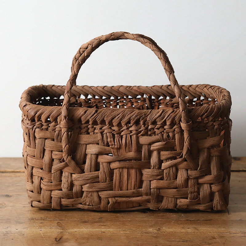 山葡萄かごバッグ 太網代 (大) YB-137 長野県 純国産 作家 筒井幸彦