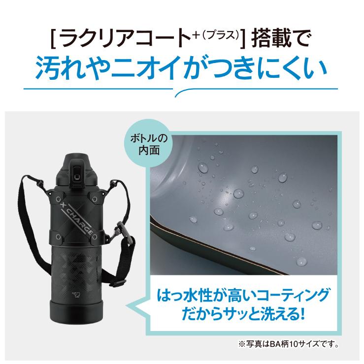 象印 ステンレスクールボトル SD-HB15 1.5L AG ライムブルー 保冷専用 水筒｜kurashiya｜05