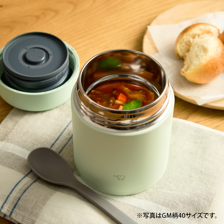 象印（ZOJIRUSHI） ステンレススープジャー SW-LA40 0.4L GM エアリー
