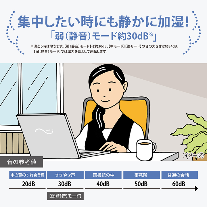 象印（ZOJIRUSHI） 加湿器 EE-TB60 BM ソフトブラック 4.0L 同梱不可