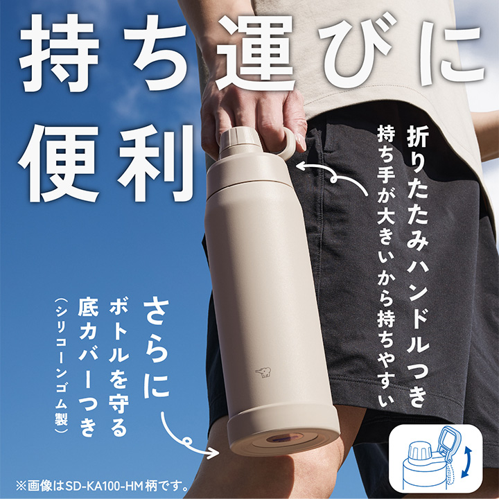 象印（ZOJIRUSHI） 爆買 ステンレスクールボトル SD-KA120 1.2L BM