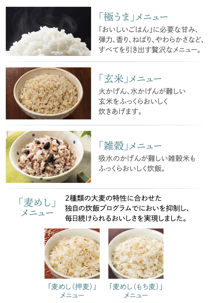タイガー IHジャー炊飯器 5.5合炊き 炊きたて JPW-X100 HD ダークグレー 日本製 同梱不可 | 炊きたて | 06
