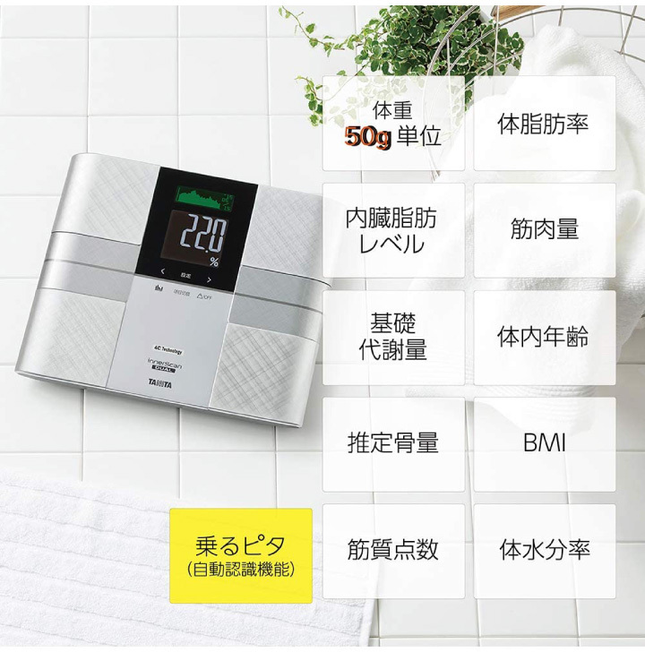 TANITA（タニタ） デュアルタイプ体組成計 インナースキャンデュアル