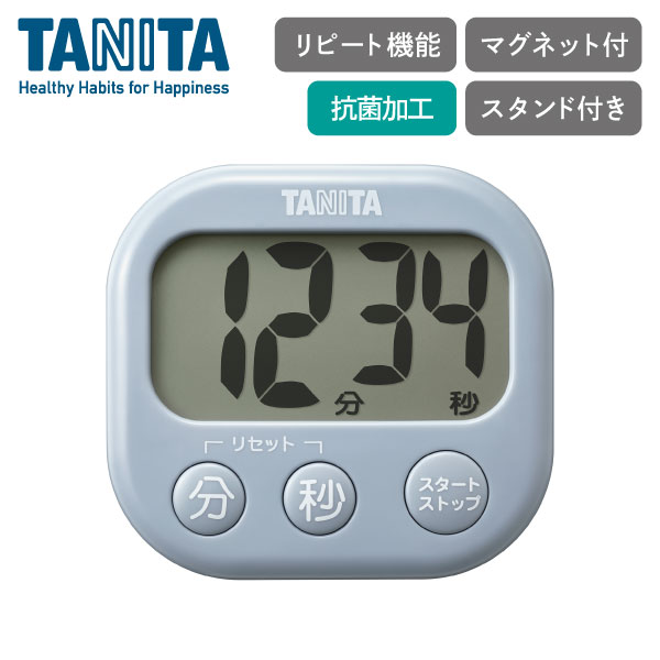 �^�j�^ �R�� �ł������^�C�}�[ �u���[�O���[ TD-429-BL TANITA �L�b�`���^�C�}�[