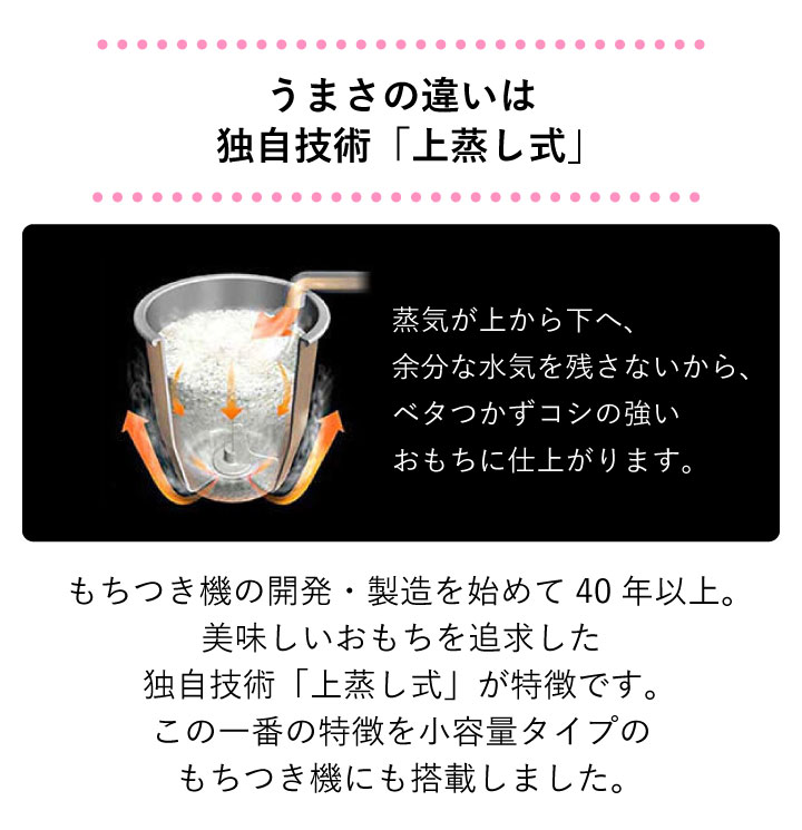 今なら2年保証付き 家庭用餅つき機 ミニもっち エムケー精工 RM-05MN