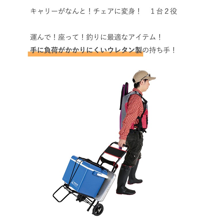 CAPTAIN STAG（キャプテンスタッグ） チェアキャリー UL-1005