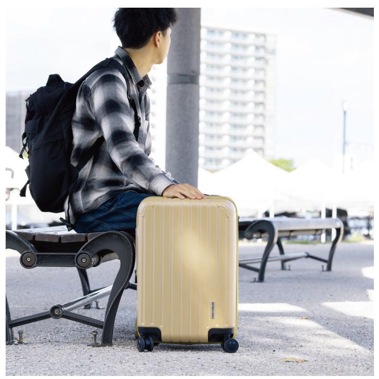 キャプテンスタッグ スーツケース TSAロックWFタイプ Sサイズ UV-0090 カーキ 同梱不可｜kurashiya｜08