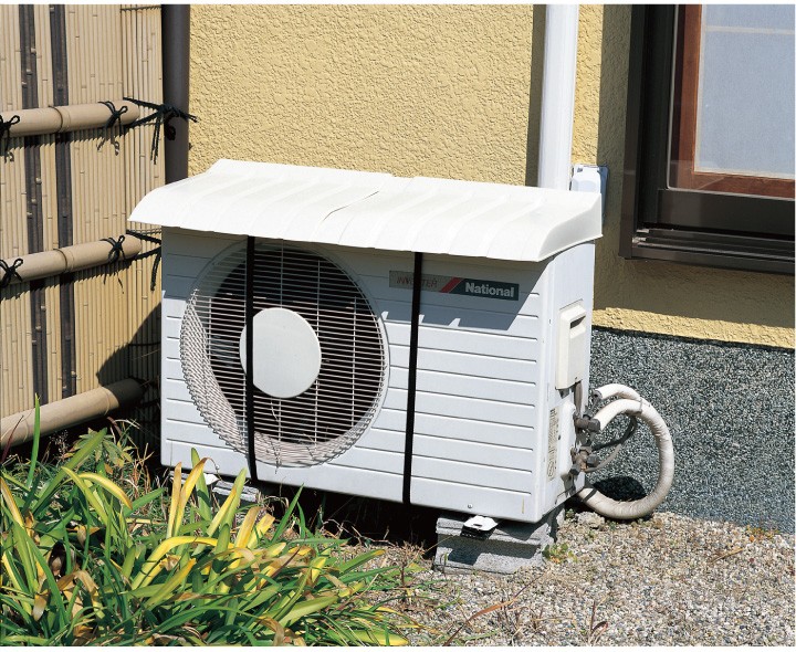 イセトー エアコン排水ホース防虫キャップ3個セット＋室外機カバー 