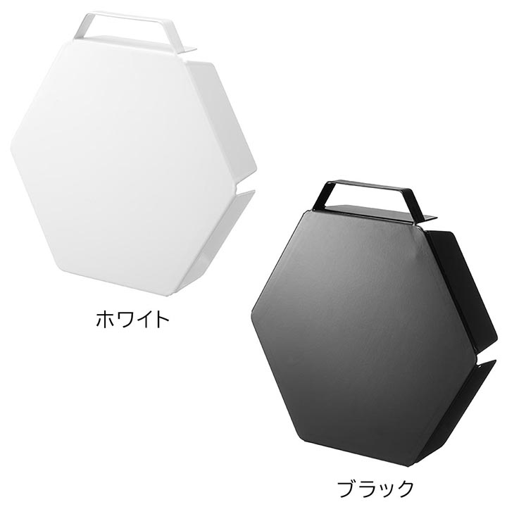 立てて置ける五徳カバー タワー 山崎実業 tower ホワイト ブラック 1413 1414 | tower | 03