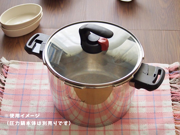 ワンダーシェフ エコグリップガラス蓋 20cm 690036 : くらし屋 Yahoo 