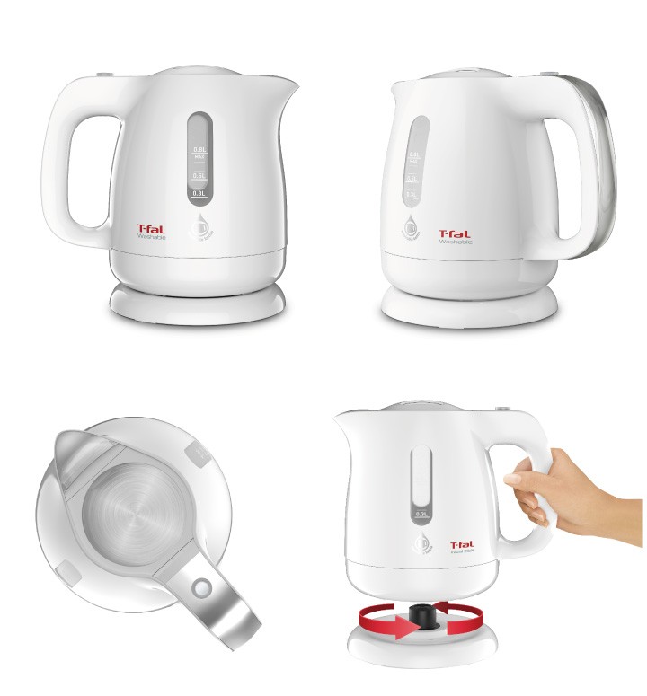 数量限定 ティファール ウォッシャブル0.8L T-fal KO8001JP 電気ケトル