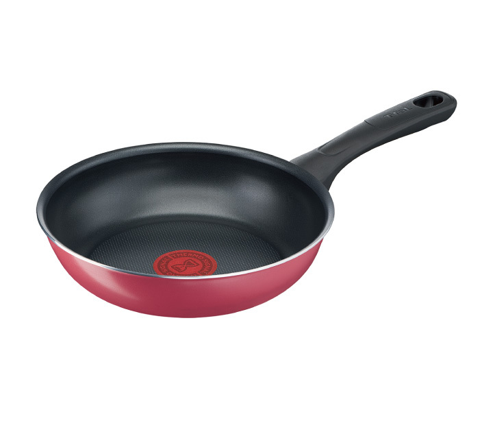 ティファール　真っ赤　　　⑧ T-fal ティファール クランベリーレッド フライパン 20cm B55902