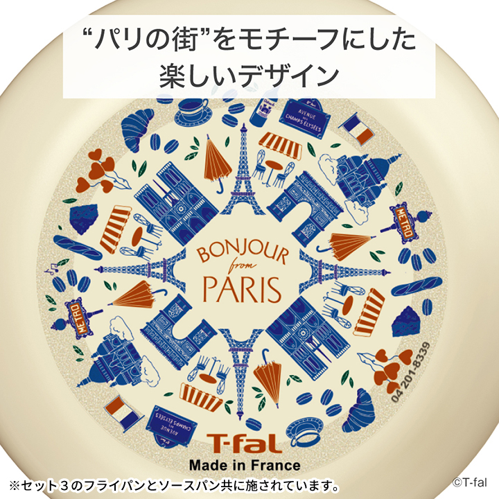 T-fal ティファール パリ・コレクション フライパン 20cm B69102