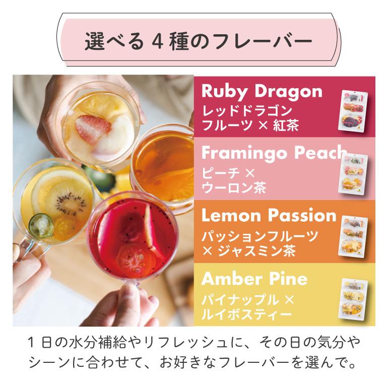 フィルターインボトル × フルーツティー 選べるセット 紅茶 DozoFreesh ドライフルーツ｜kurashiya｜11