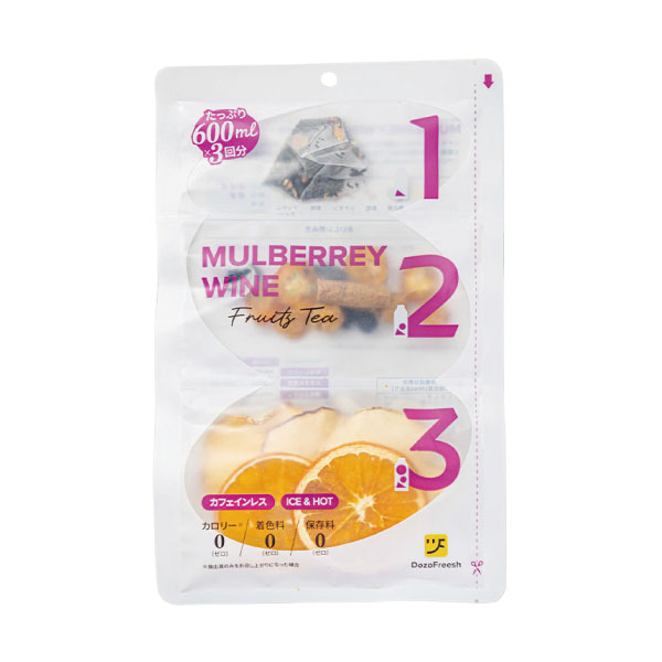dozo freesh フルーツティー 選べる2種セット（2） MulberreyWine CitrusPuer BlushIchijiku StarEmerald｜kurashiya｜02