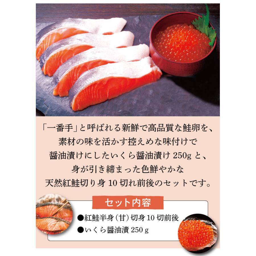 鮭いくらセット 産地直送 同梱不可 食品 ギフト ギフト お取り寄せ グルメ｜kurashiya｜02