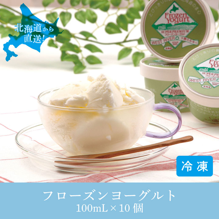 超PayPay祭 フローズンヨーグルト 10個 100ml フローズンアイス 北海道