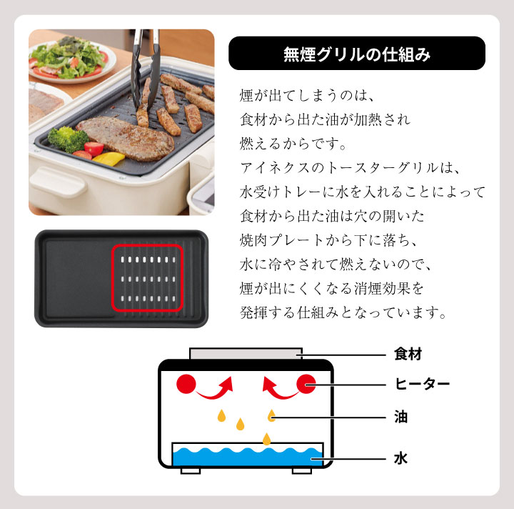 AINX Smart toaster grill スマートトースターグリル AX-TG1 オーブン 