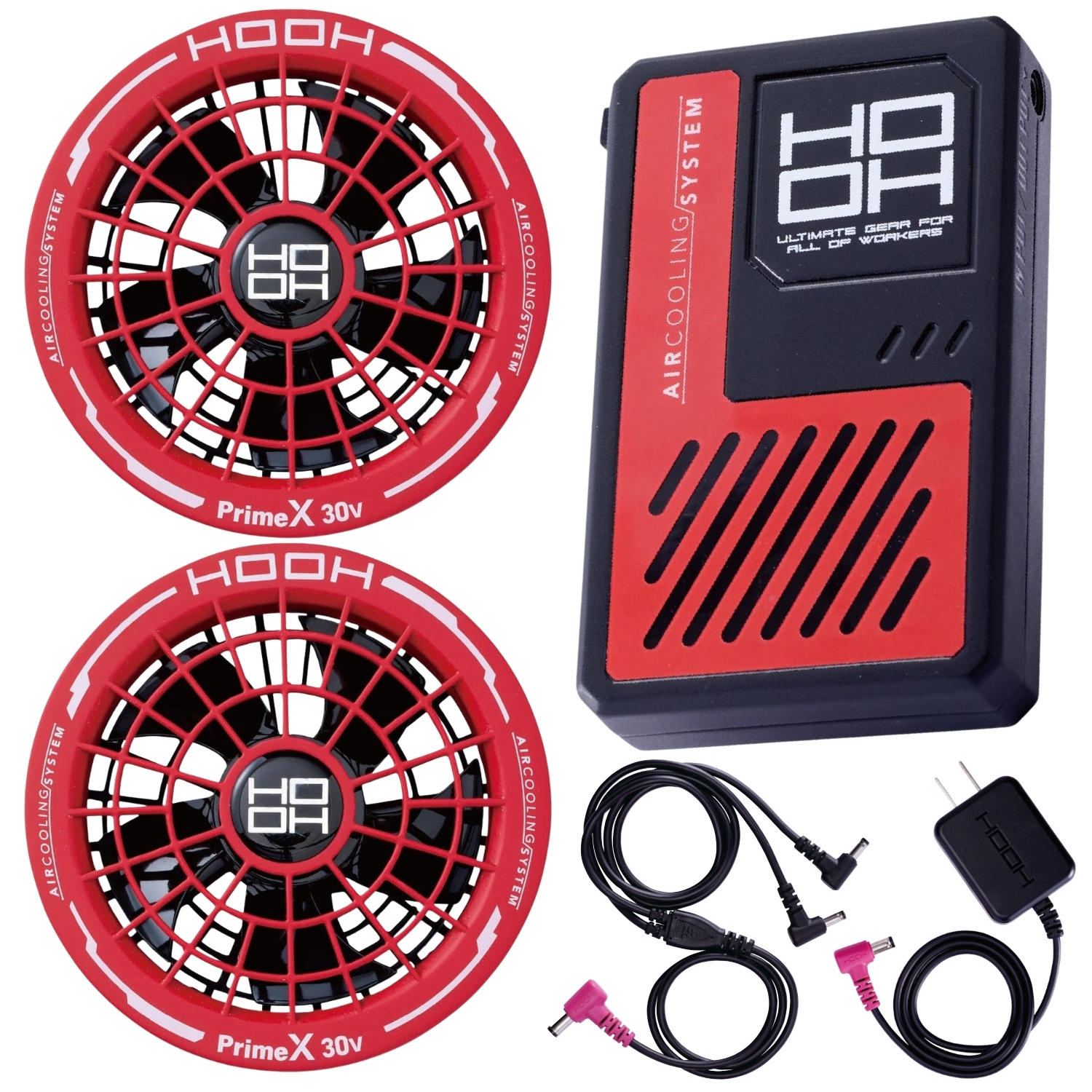 HOOH（鳳皇） 新型 30V ファンバッテリーセット V3002 V3001 2026年