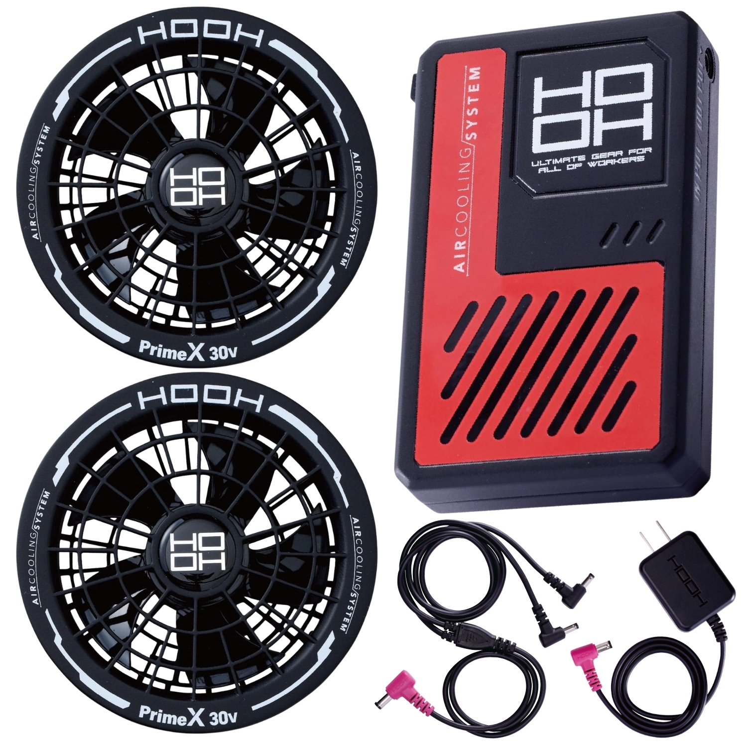 HOOH（鳳皇） 新型 30V ファンバッテリーセット V3002 V3001 2026年