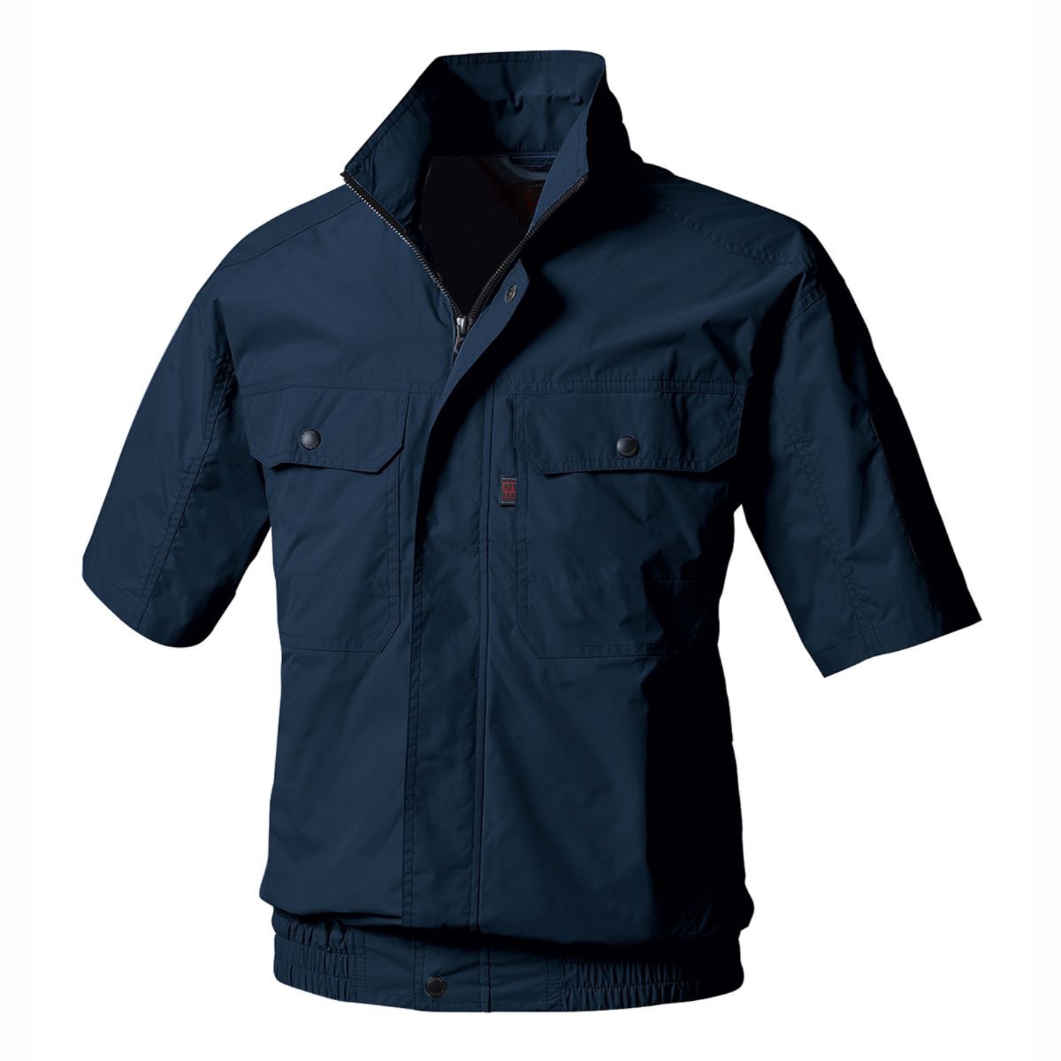半袖ブルゾン V8307 (服単品) 6L~10L 村上被服 鳳皇 HOOH 快適ウェア 作業着 作業服 裏チタンコーティング |  | 01