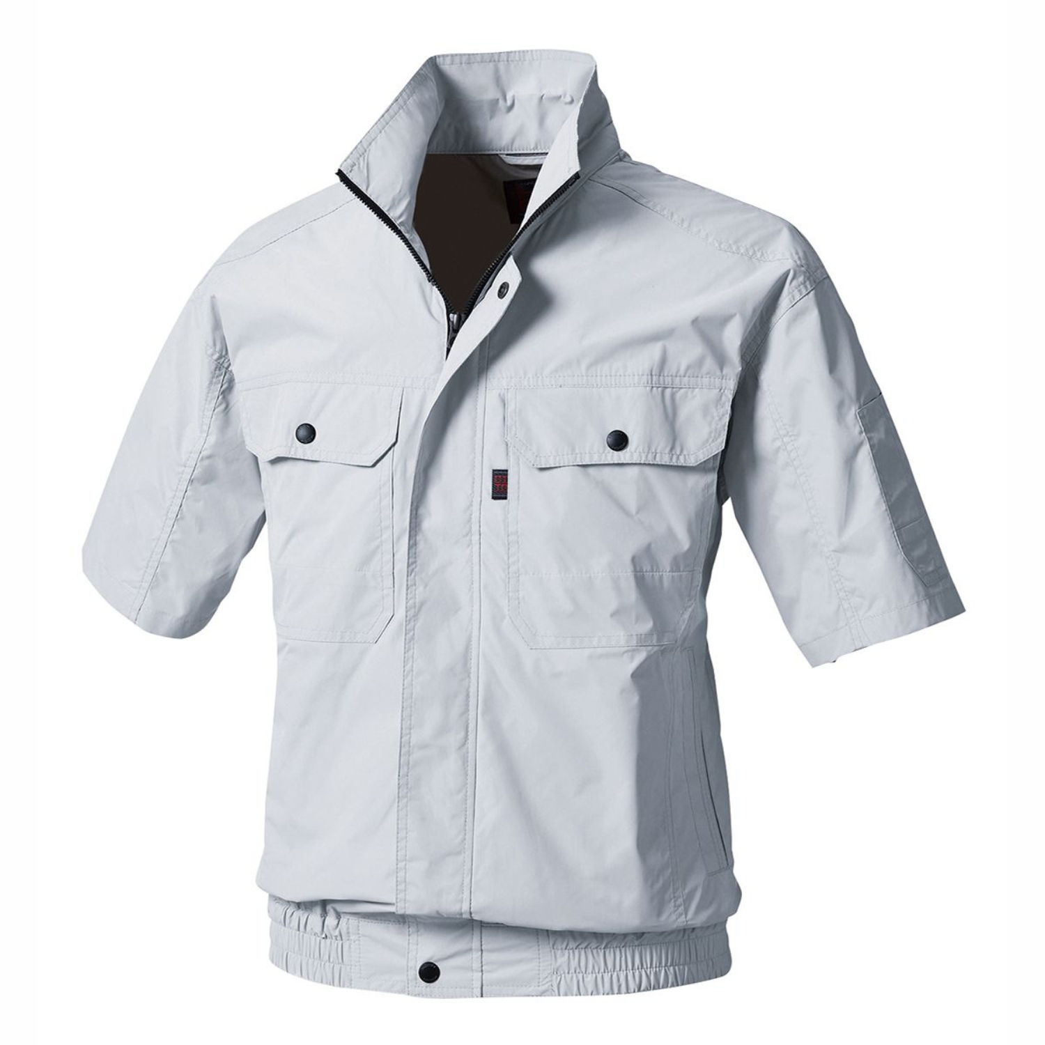 半袖ブルゾン V8307 (服単品) 6L~10L 村上被服 鳳皇 HOOH 快適ウェア 作業着 作業服 裏チタンコーティング |  | 02