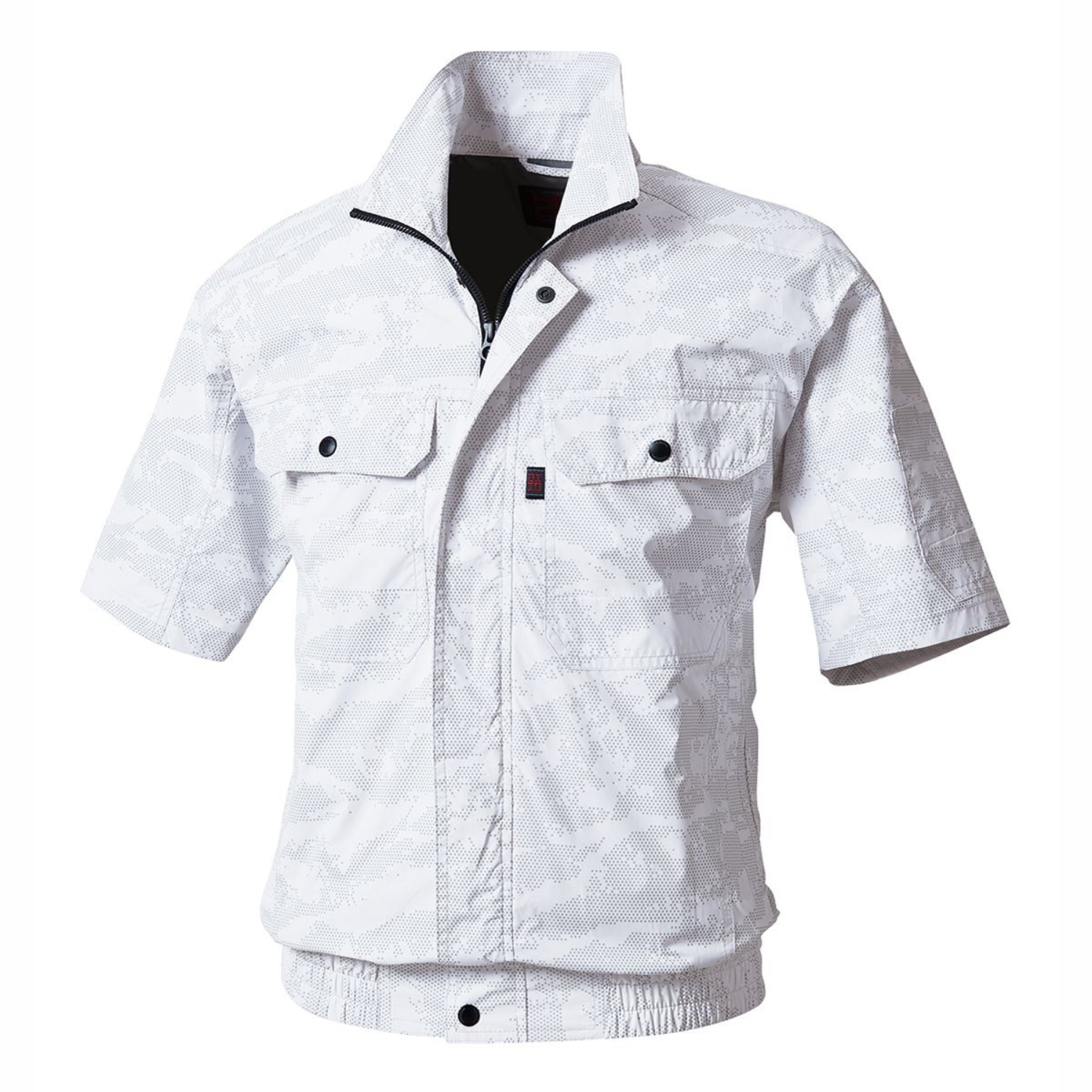 半袖ブルゾン V8307 (服単品) 6L~10L 村上被服 鳳皇 HOOH 快適ウェア 作業着 作業服 裏チタンコーティング |  | 04